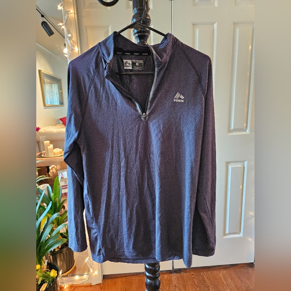 RBX Mens Quarter Zip Athletic Wear